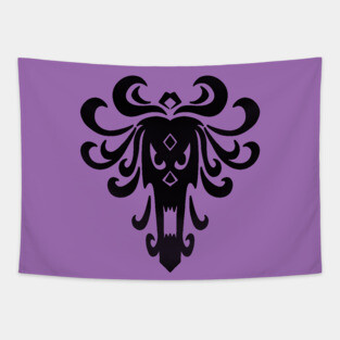 Haunted Mansion Wallpaper Tapestry