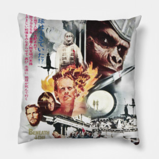 Japanese Beneath the Planet of the Apes Pillow