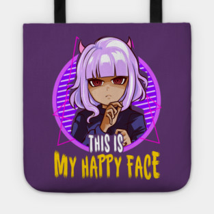 Halloween Anime Girl Design Gift Tote