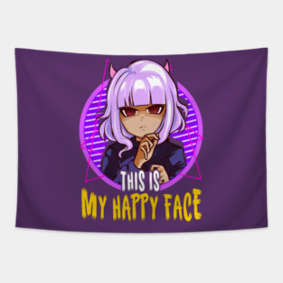 Halloween Anime Girl Design Gift Tapestry