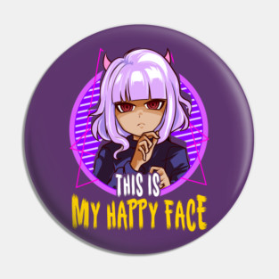 Halloween Anime Girl Design Gift Pin