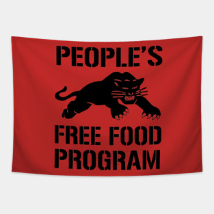 Black Panther Party Tee Tapestry