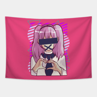Pastel Goth Student Design Tapestry