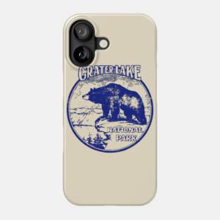Crater Lake National Park Vintage Phone Case