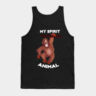 Orangutan Spirit Animal Tank Top