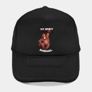Orangutan Spirit Animal Hat