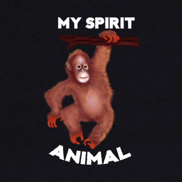 Orangutan Spirit Animal by logiamerch
