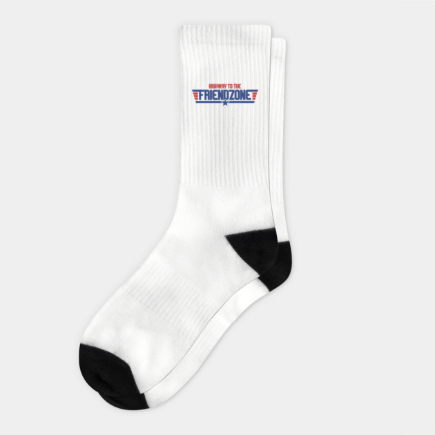 Highway To The Friendzone Socks by dumbshirts