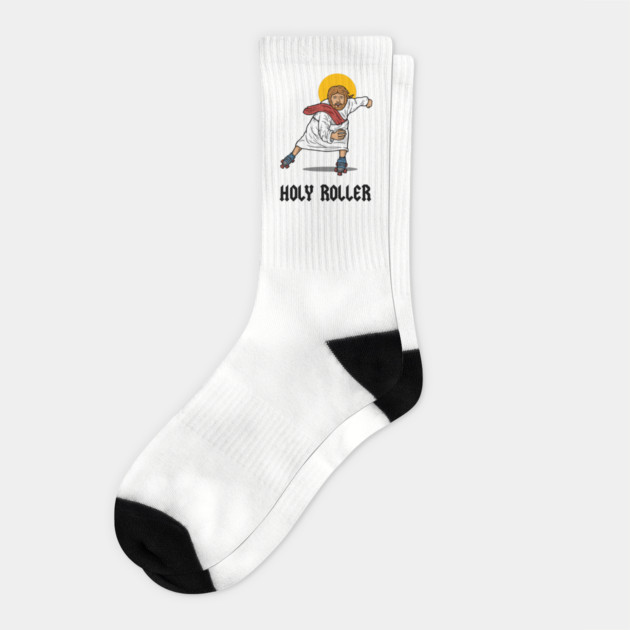 Holy Roller Socks by dumbshirts