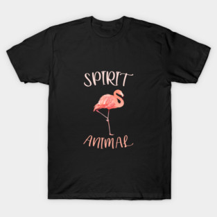 Flamingo Spirit Animal T-Shirt