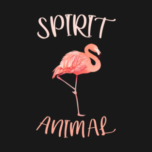 Flamingo Spirit Animal T-Shirt