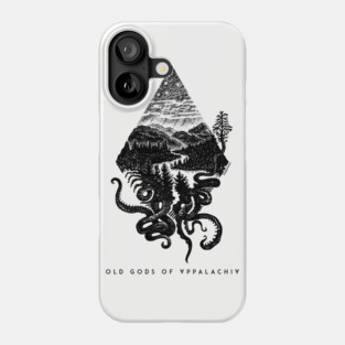 Old Gods of Appalachia: Fauna and Flora (by @aleks7even – dark print) Phone Case
