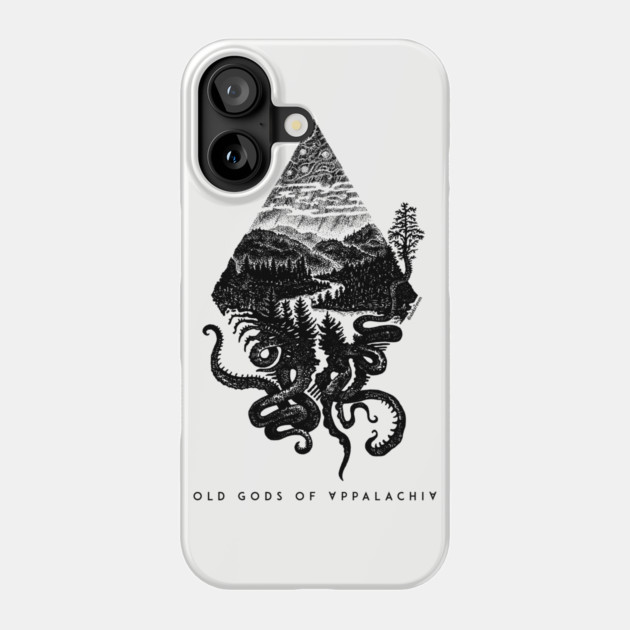 Old Gods of Appalachia: Fauna and Flora (by @aleks7even – dark print) Phone Case by Old Gods of Appalachia