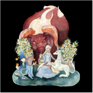 The Last Unicorn Medieval Posters and Art