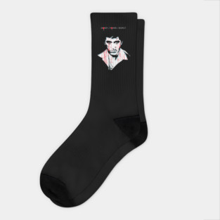 Scarface movie art inspired Socks