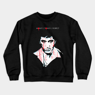 Scarface movie art inspired Crewneck Sweatshirt