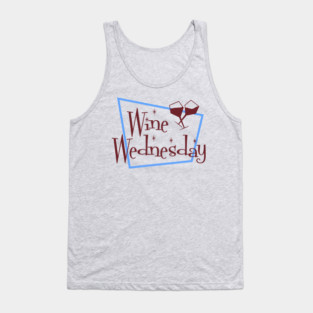 Wine Wednesday - Red Wine Tank Top