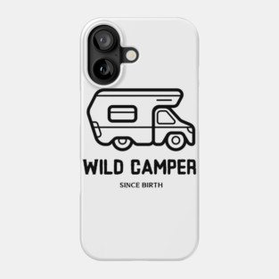 camping funny Phone Case