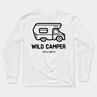 camping funny Long Sleeve T-Shirt