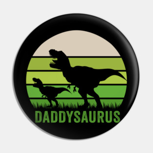 Daddysaurus Rex Shirt, Daddysaurus T-shirt, Funny dad tees ,Cool Dinosaur Dad T Rex Dino Animals Pin