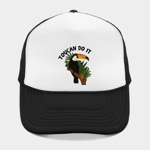 Toucan Do it, Funny Motivational, Tropical Bird by logiamerch