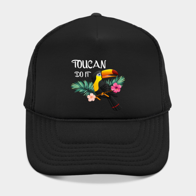 Toucan Do It, Tropical Bird Motivational by logiamerch