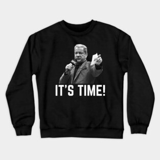 Bruce Buffer It's Time! Crewneck Sweatshirt