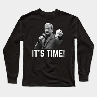 Bruce Buffer It's Time! Long Sleeve T-Shirt