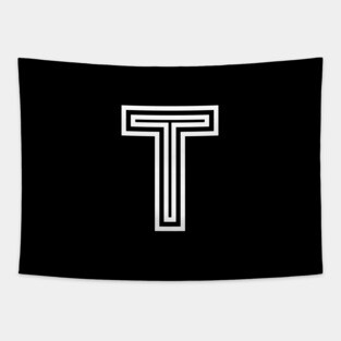 Letter T Tapestry