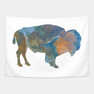 Bison Tapestry