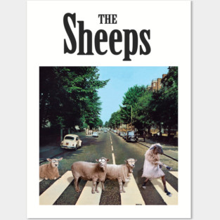 Abbey Road The sheeps Posters and Art