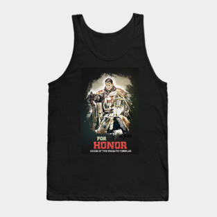 Knights Templar / The crusader / FOR HONOR motto / Living History Tank Top