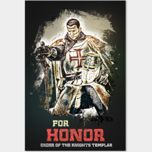 Knights Templar / The crusader / FOR HONOR motto / Living History Posters and Art