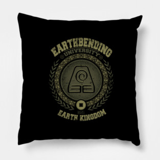 Earthbending Toph university - Bumi Earth kingdom - Avatar last airbender Pillow