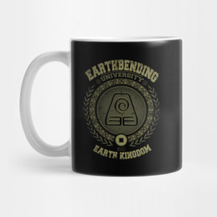 Earthbending Toph university - Bumi Earth kingdom - Avatar last airbender Mug