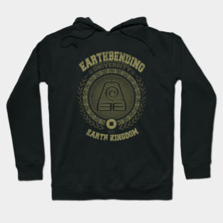 Earthbending Toph university - Bumi Earth kingdom - Avatar last airbender Hoodie
