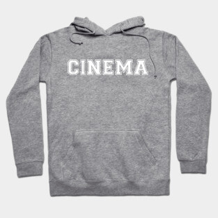 CINEMA (White) Hoodie