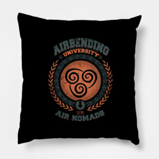 Airbending Aang university - Tenzin Air nomads - Avatar last airbender Pillow