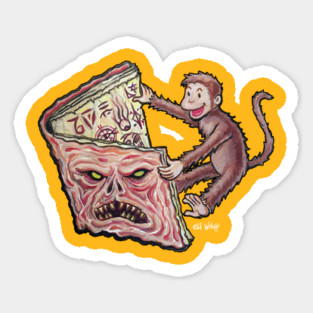 NecroNoMonkey Sticker