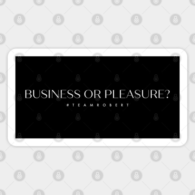 Team Robert Sticker by Stars Hollow Mercantile