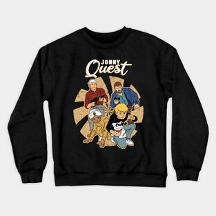 Retro Jonny Quest Crewneck Sweatshirt