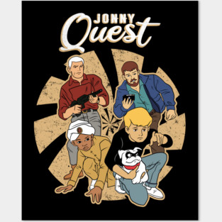 Retro Jonny Quest Posters and Art