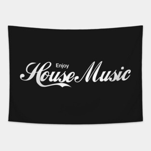 ENJOY HOUSE MUSIC Tapestry
