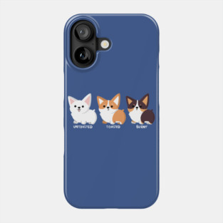 Corgi Chart Phone Case