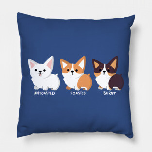 Corgi Chart Pillow