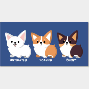 Corgi Chart Posters and Art