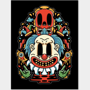 The Clown Posters and Art