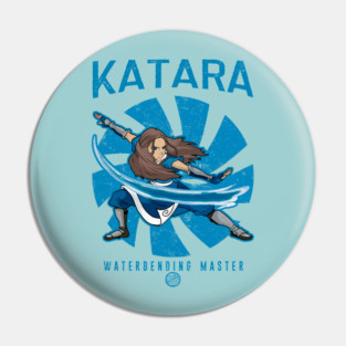 Retro Katara, Waterbending master Pin