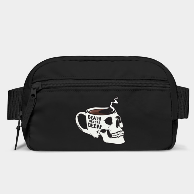 Death Before Decaf Skull by stayfrostybro