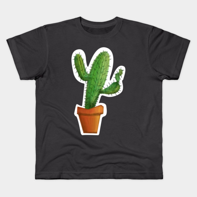 CACTUS Kids T-Shirt by droidmonkey